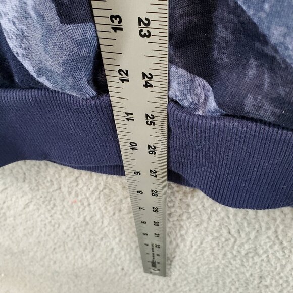 Under Armour Men's Blue Macro Branded Rival Fleece Size Medium M Hoodie … - Picture 4 of 6